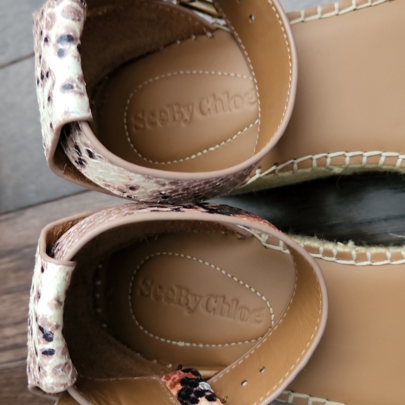 See by Chloé espadrilles Wedges - Picture 5 of 8